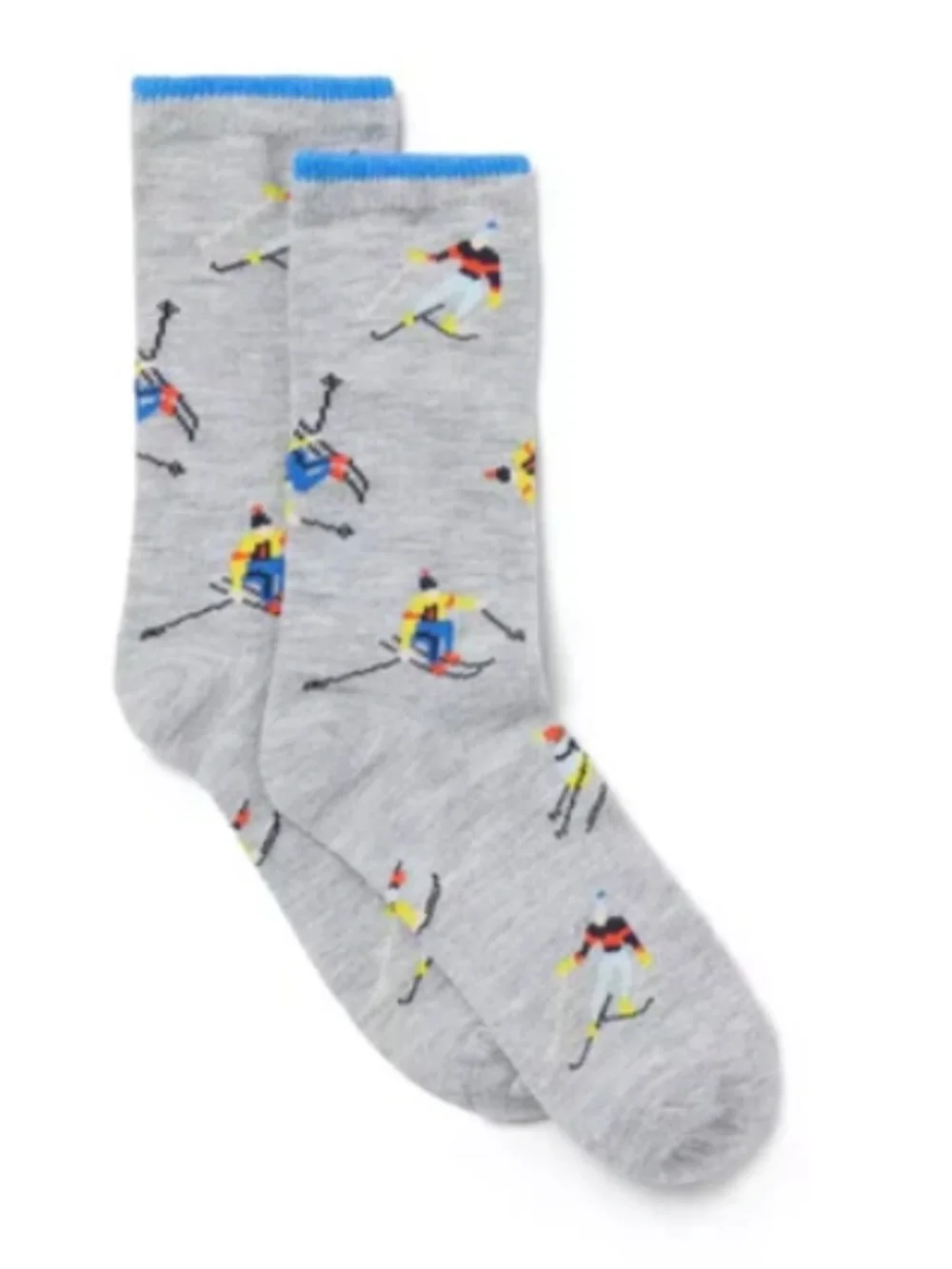Janie and Jack Gray Malin X Janie And Jack Skier Sock (Size 2-5T) NWT